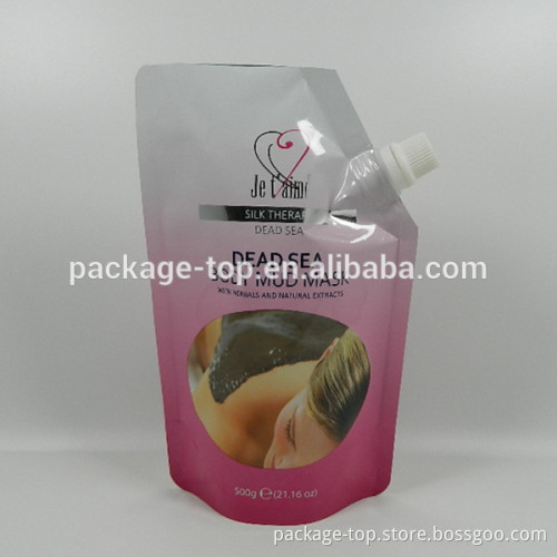 1 liter liquid laminating spout pouch plastic flask bags